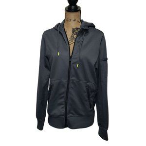 A87 (Aeropostale) Medium Athletic wear street wear Full zip gray hooded jacket